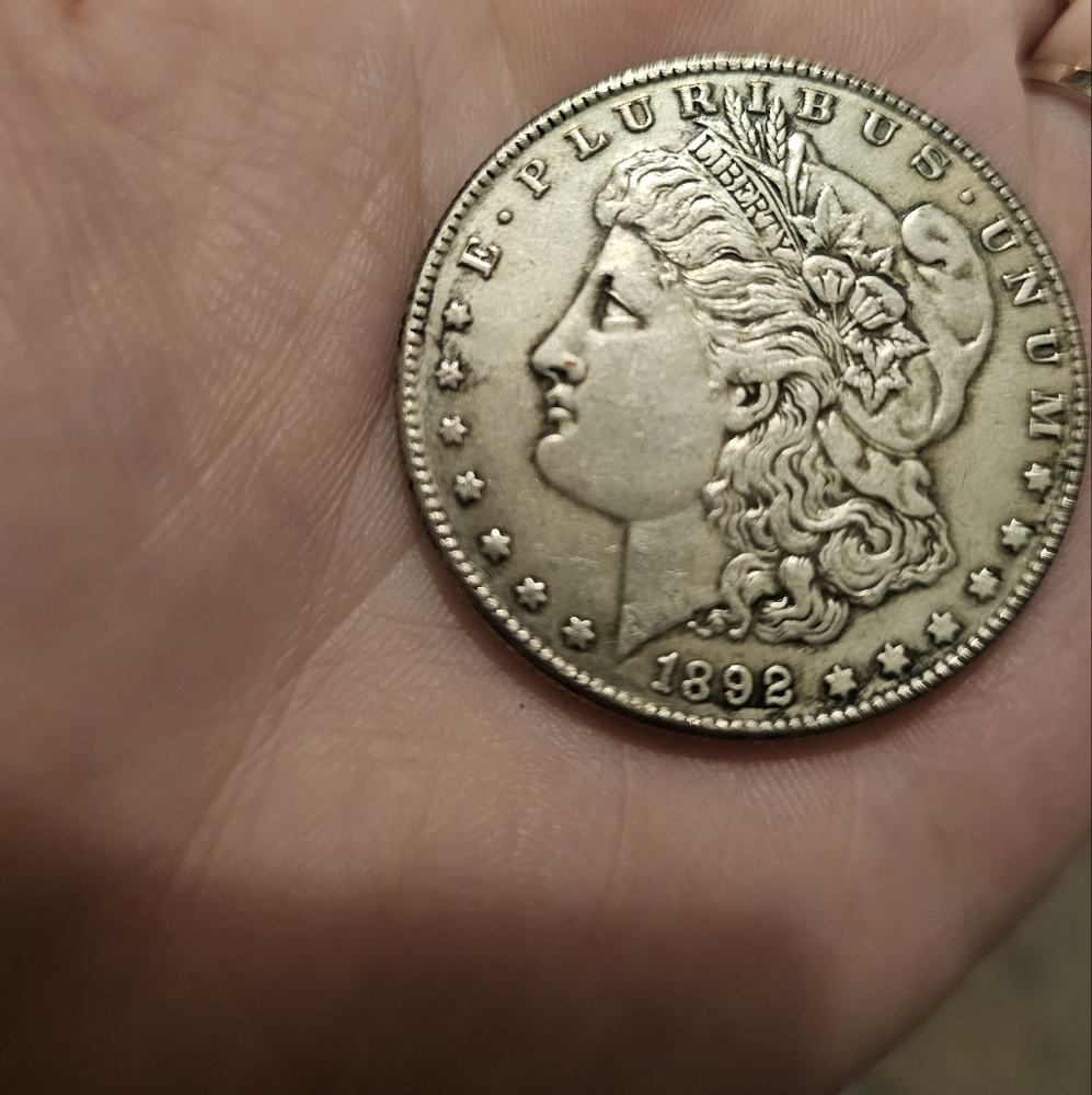 1892 silver morgan